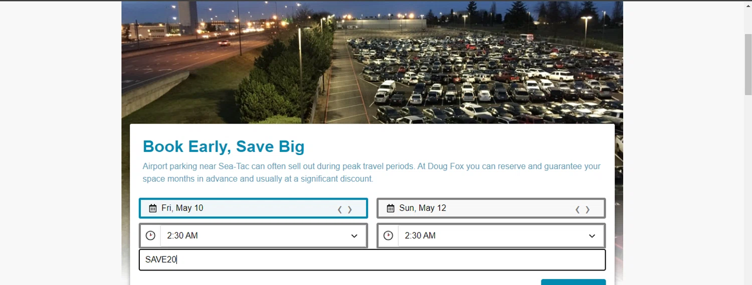 Doug Fox Parking Promo Codes Coupons in August 2024 SimplyCodes