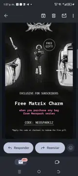 Neospark12 coupon verification screenshot
