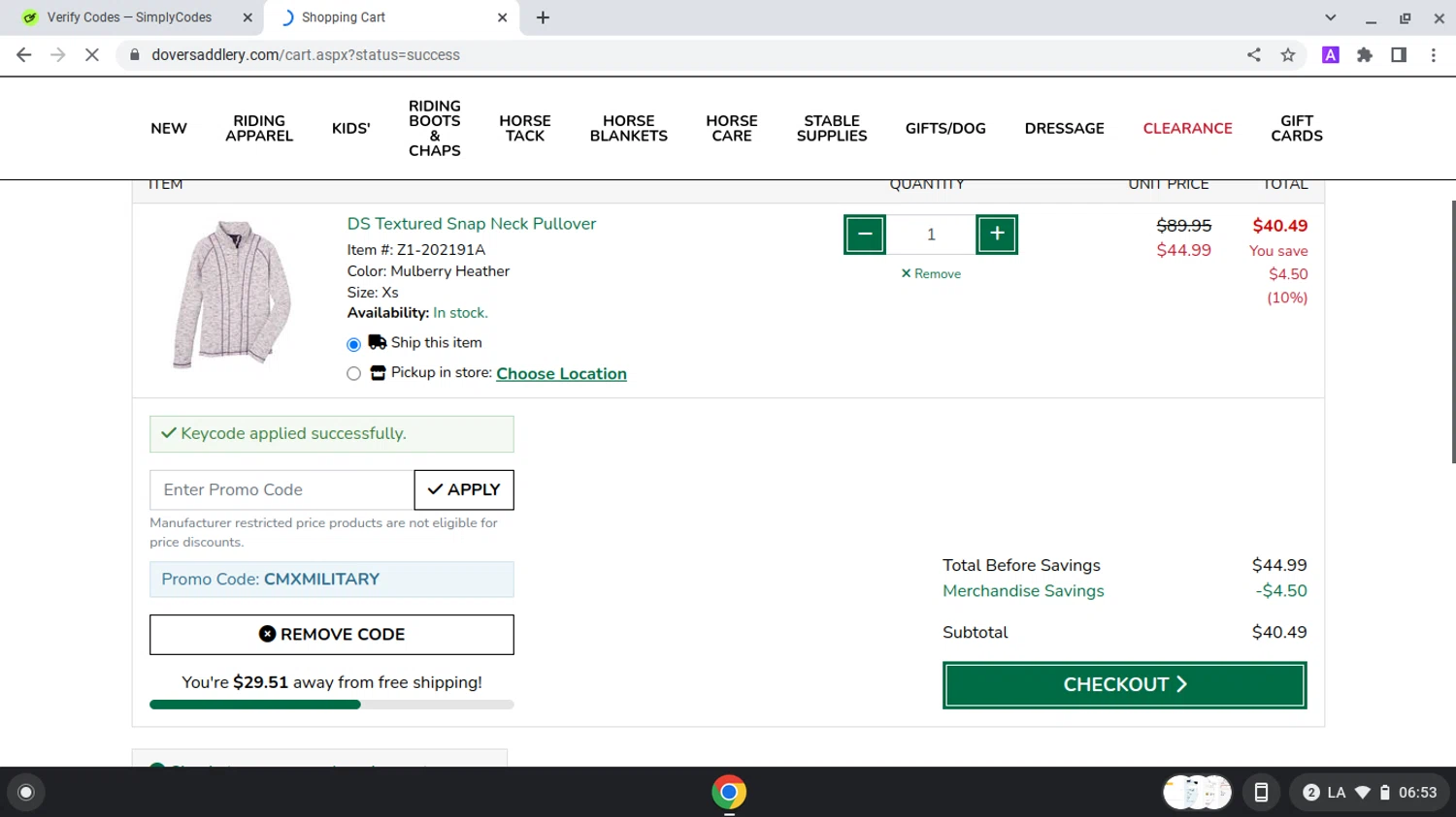 Dover Saddlery Promo Codes 10% Off September 2024