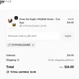 FITPUZZLEZONE coupon verification screenshot