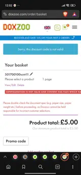 WIREUP10 coupon verification screenshot