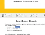 OCTBIND15 coupon verification screenshot