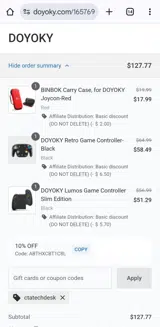 CTATECHDESK coupon verification screenshot