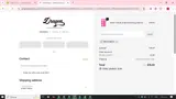 WELCOME10 coupon verification screenshot
