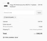 BOOSTGUMPS coupon verification screenshot