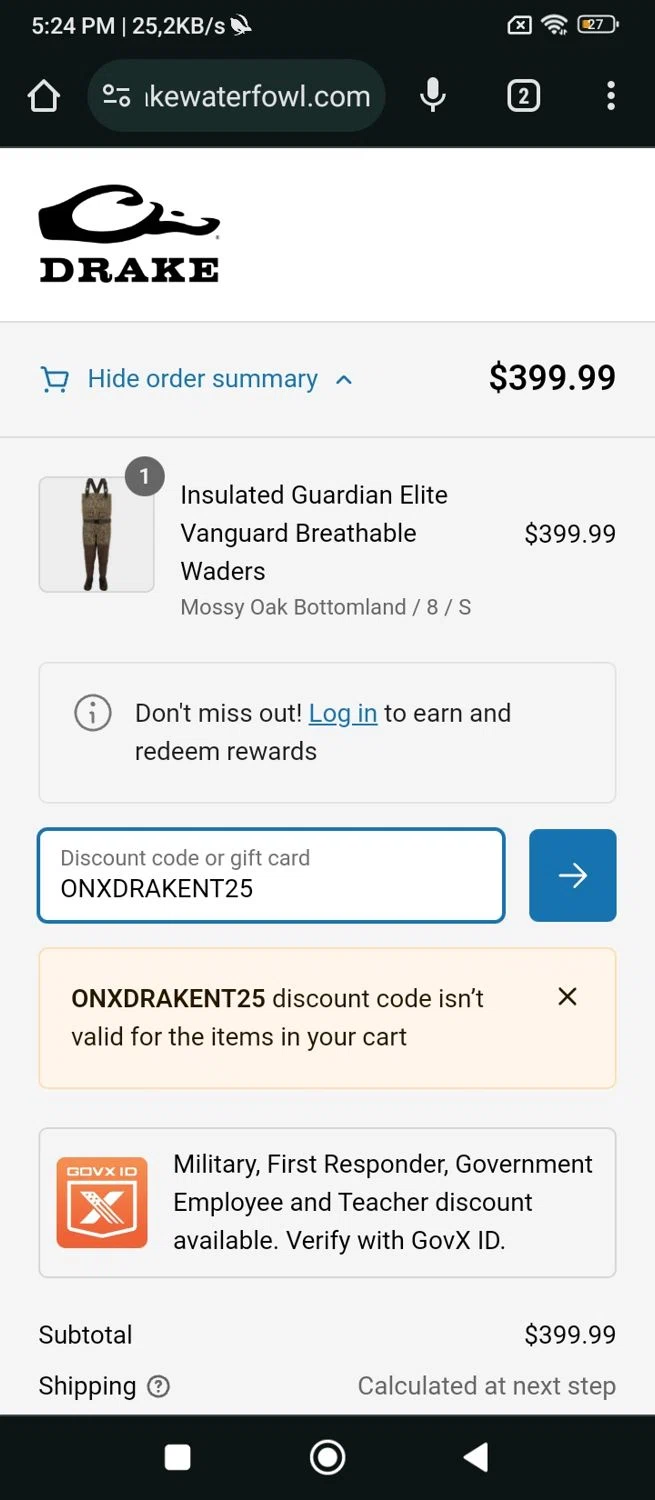 Drake Waterfowl Discount Codes 25 Off September 2024