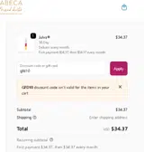 gfd10 coupon verification screenshot