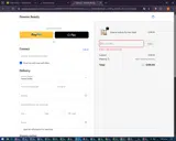 WELCOME10 coupon verification screenshot