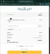 SAVE20 coupon verification screenshot