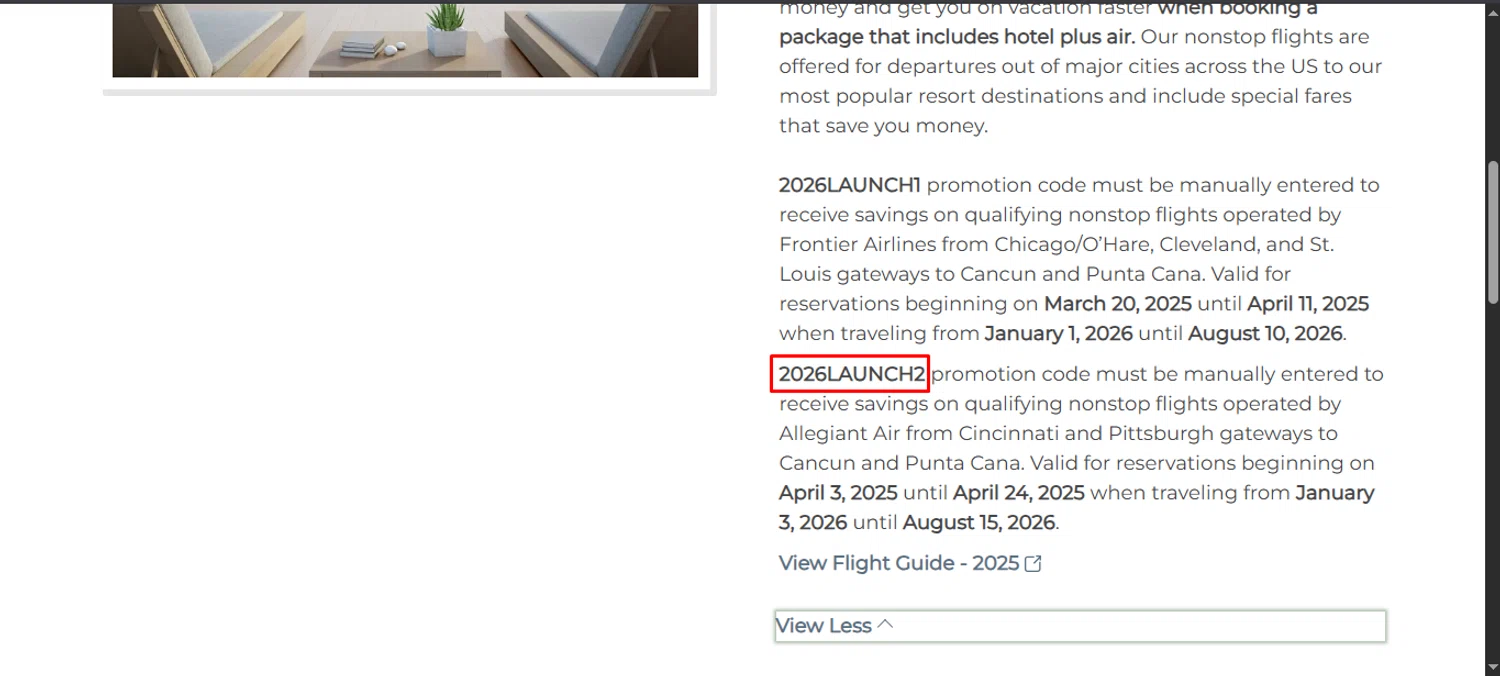 Dreams Resorts & Spas checkout page showing Dreams Resorts & Spas promo code box | Screenshot taken by SimplyCodes community member on Jul 10, 2025