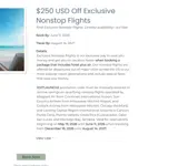Dreams Resorts & Spas coupon verification screenshot