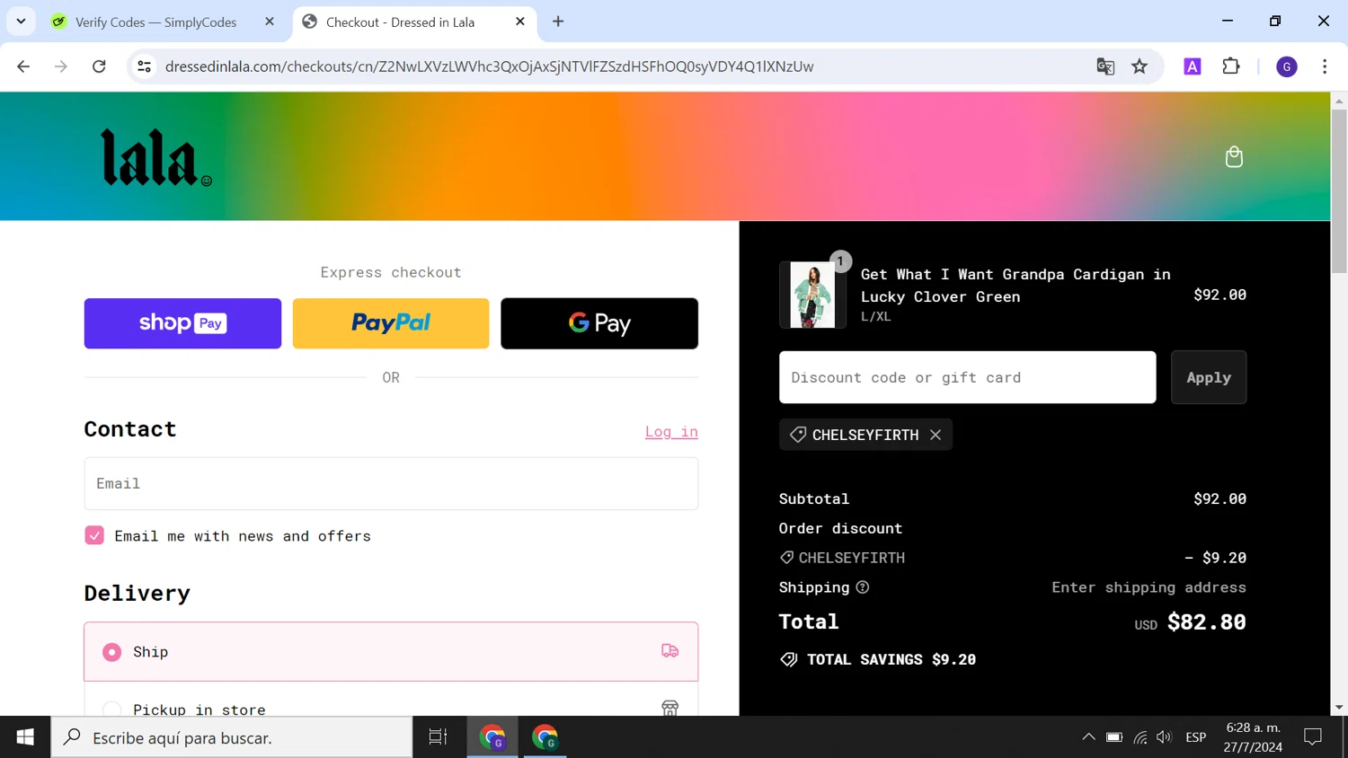 Dressed In Lala Discount Codes 10 Off September 2024