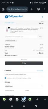 DRAMBASSADOR coupon verification screenshot