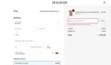 Dr. Harness coupon verification screenshot