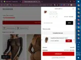 Dr. Harness coupon verification screenshot