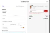 Dr. Harness coupon verification screenshot