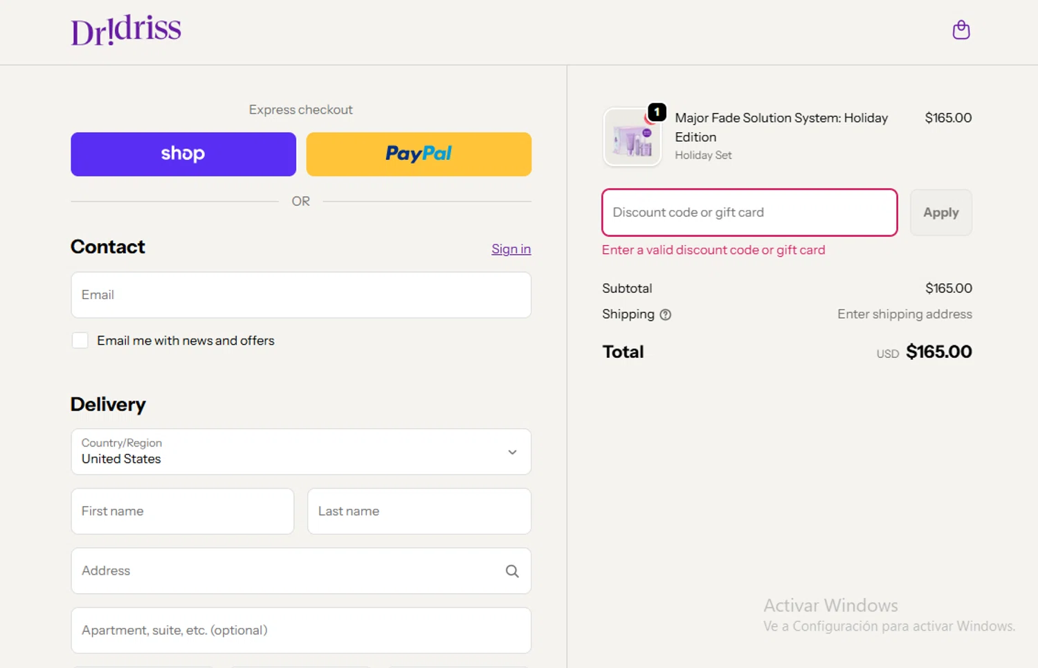 Dr. Idriss discount code screenshot showing code SAVE10 applied at Dr. Idriss checkout page. Uploaded by SimplyCodes community member Lestara_23 on Nov 19, 2025