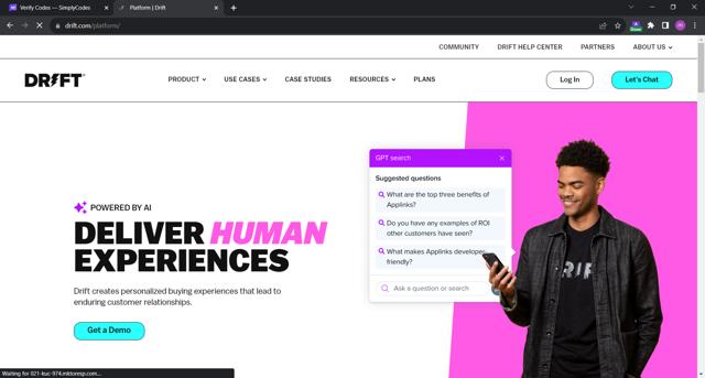 Drift checkout page showing Drift discount code box | Screenshot taken by SimplyCodes community member on Oct 24, 2023