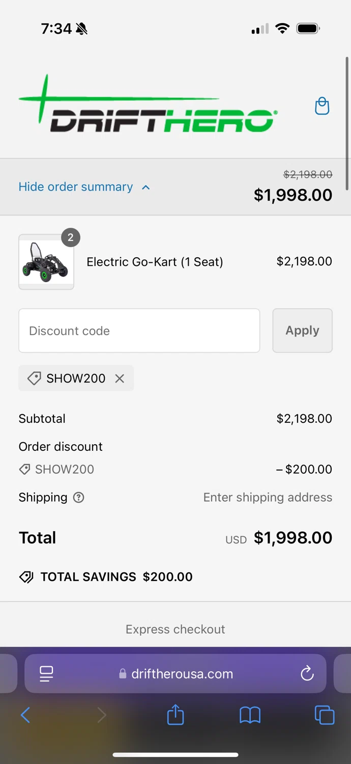 how to use drowsports coupons