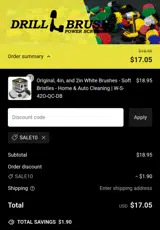Sale10 coupon verification screenshot