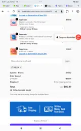 Drink Nello coupon verification screenshot