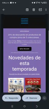 Kitchen coupon verification screenshot