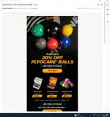 PLYOSALE coupon verification screenshot