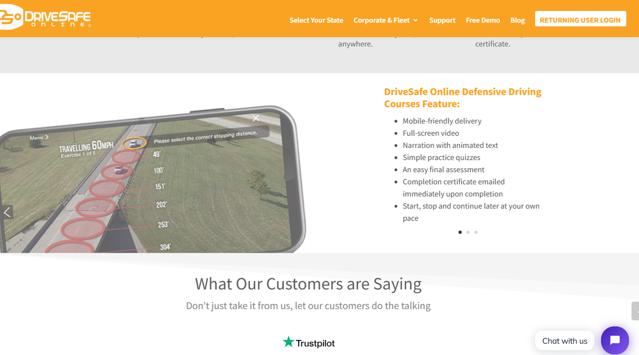 DriveSafe Online checkout page showing DriveSafe Online coupon code box | Screenshot taken by SimplyCodes community member on Aug 28, 2025