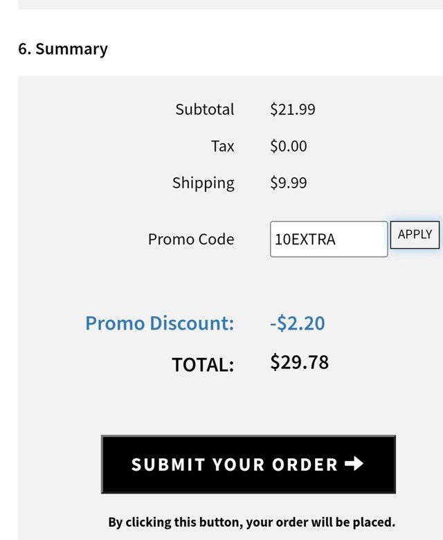 DrJays checkout page showing DrJays promo code box | Screenshot taken by SimplyCodes community member on Apr 16, 2024