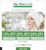 25CHOOSE25 coupon verification screenshot