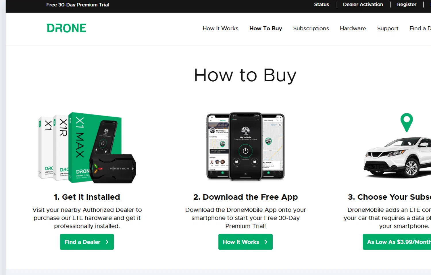 DroneMobile promo code screenshot showing code BUNNY applied at DroneMobile checkout page. Uploaded by SimplyCodes community member lukeCallahannn on Mar 10, 2025