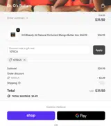 10TECA coupon verification screenshot
