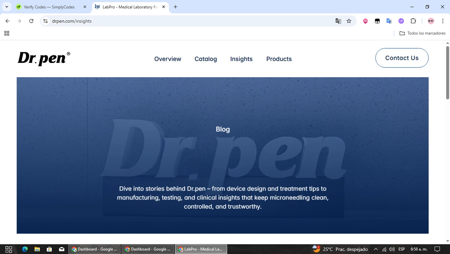 Dr. Pen discount code screenshot showing code NY15 applied at Dr. Pen checkout page. Uploaded by SimplyCodes community member MagnificentWizard8353 on Dec 27, 2025