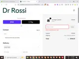 WELCOMEBACK coupon verification screenshot