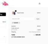 Dr. Tuggs coupon verification screenshot