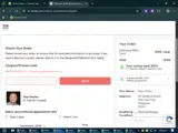 Dr. Weedy coupon verification screenshot