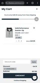 LUISABALLERA10 coupon verification screenshot