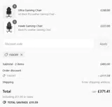 150OFF coupon verification screenshot