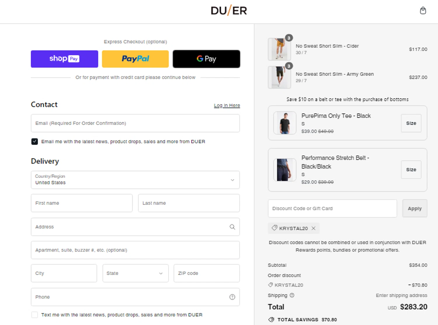 DUER Promo Codes 20 Off July 2024