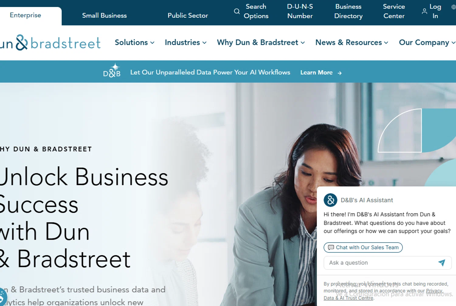 Dun & Bradstreet promo code screenshot showing code COMEBACK applied at Dun & Bradstreet checkout page. Uploaded by SimplyCodes community member BudgetGuardian5712 on Feb 6, 2026