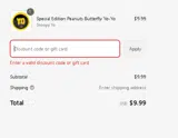 BTS20 coupon verification screenshot