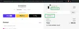 Dunedin Cashmere coupon verification screenshot