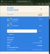 kristin15 coupon verification screenshot