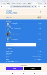 B&b15 coupon verification screenshot