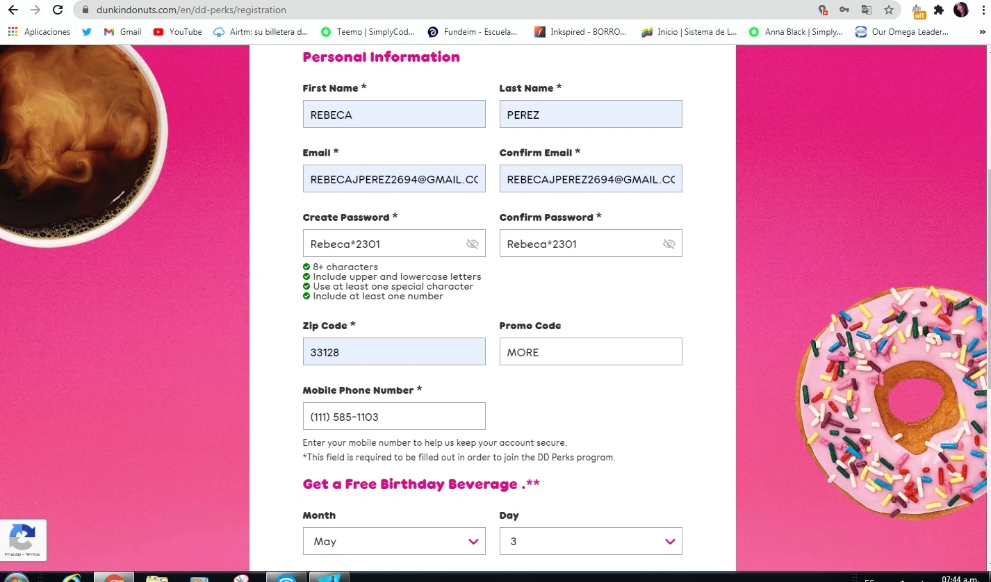 how to use Dunkin Donuts coupons