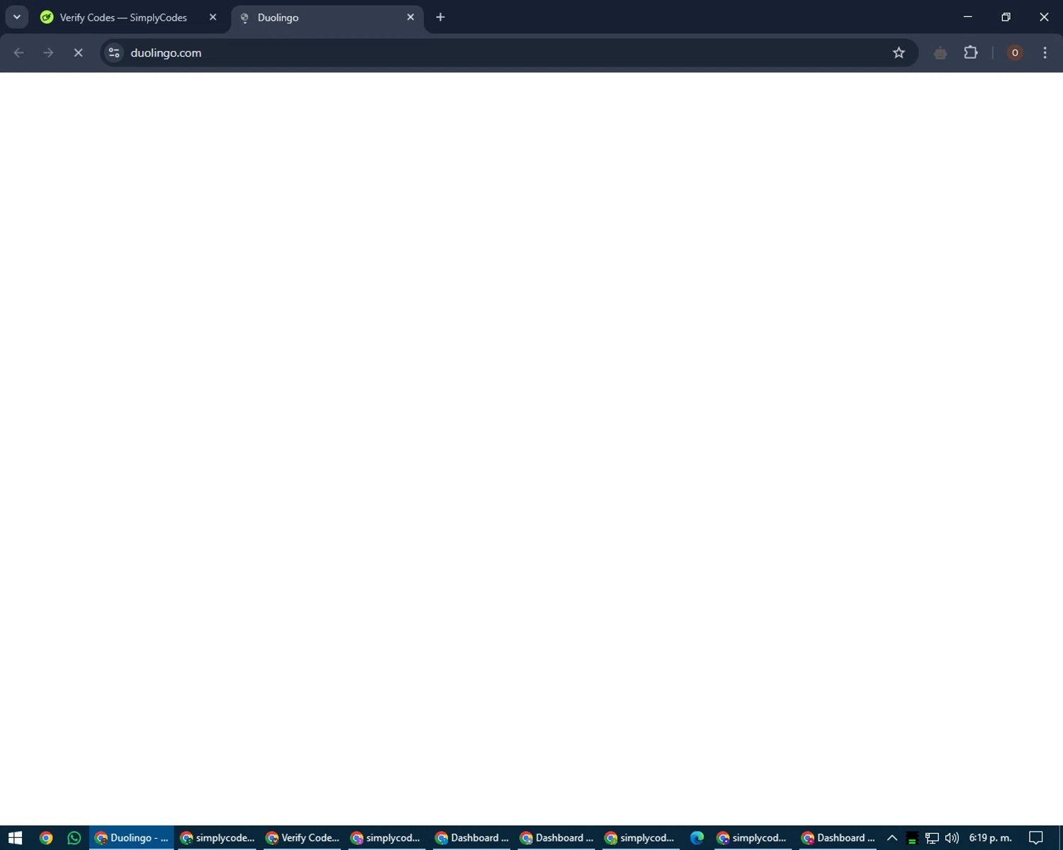Duolingo promo code screenshot showing code SUMMER25 applied at Duolingo checkout page. Uploaded by SimplyCodes community member LegendaryAdmiral8649 on Apr 23, 2025