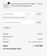 Durham Bulls coupon verification screenshot