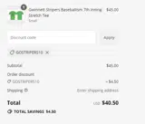 Durham Bulls coupon verification screenshot