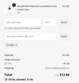 Durham Bulls coupon verification screenshot
