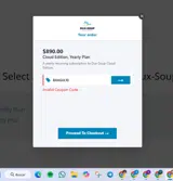 BAAGUL10 coupon verification screenshot